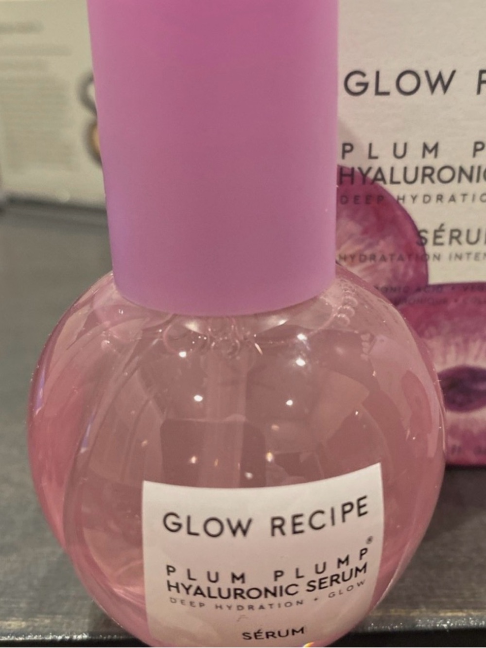 Glow Recipe Plum Plump Hyaluronic Acid Hydrating Serum 30ml 1 fl oz FULL SZ NEW